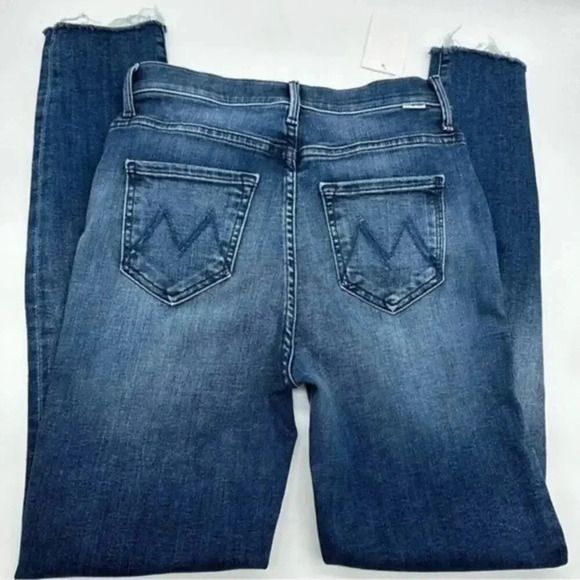 NWT MOTHER The Stash Swooner High Rise Ankle Skinny Jeans in Chick Flick B303 - Picture 3 of 6